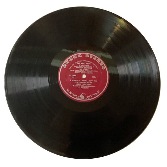 Rodgers & Hammerstein's "The King And I" Original Cast Album Vinyl Record 1959 - Picture 5 of 6